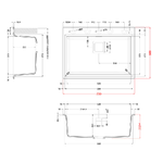 Elleci-Lavello-Incasso-1-vasca-70x50-Karisma-120-Granitek-Bianco-LGK12068