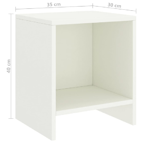 Comodini-2-pz-Bianco-35x30x40-cm-in-Pino-Massello