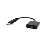 Cablexpert Gembird A-DPM-VGAF-02 cavo e adattatore video 0,15 m VGA (D-Sub) DisplayPort Nero