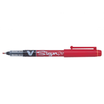 Pilot Pennarello Pilot V-Sign Punta Fine - Punta Fine da 2 mm - Tratto 0,6 mm - Colore Rosso