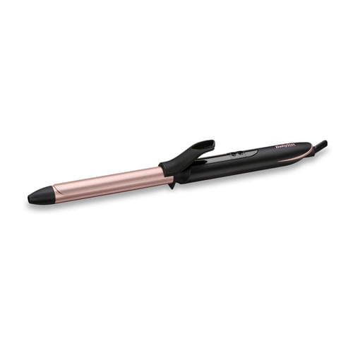 BaByliss 19 mm Curling Tong Ferro per ricci Caldo Nero, Oro rosa 2,5 m