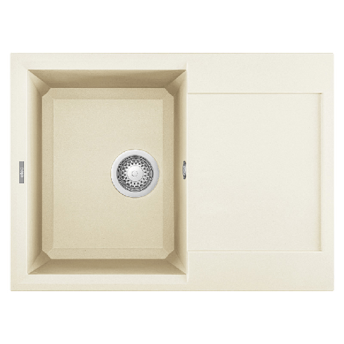 Elleci-Lavello-Incasso-1-vasca-68x50-Easy-135-Granitek-Bianco-Antico-LGY13562