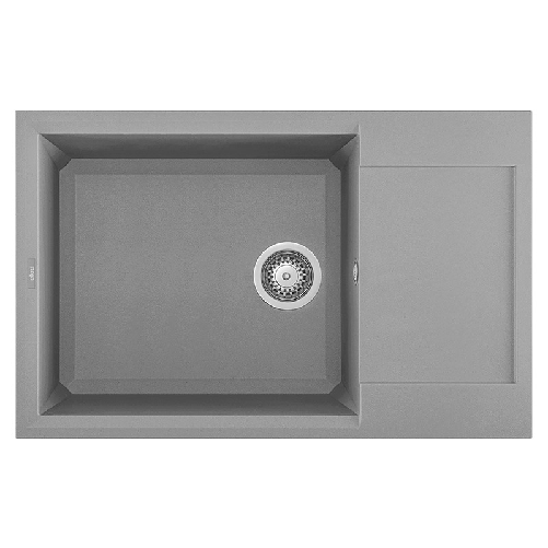 Elleci-Lavello-Incasso-1-vasca-78x50-Easy-310-Granitek-Grigio-Cemento-LGY31048