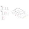 Elleci-Lavello-Incasso-1-vasca-78x50-Easy-310-Granitek-Grigio-Cemento-LGY31048