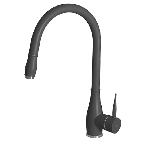 Elleci-Rubinetto-Miscelatore-Cucina-Neva-Granitek-Antracite-MGKNEV59