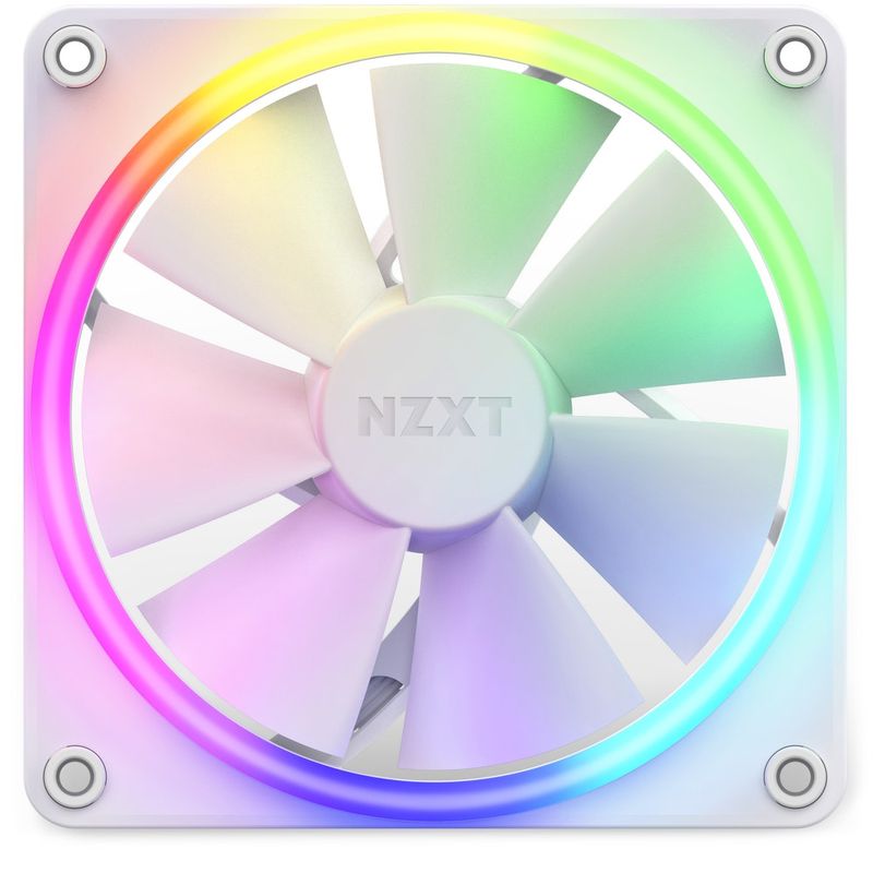 NZXT-F120-RGB-Case-per-computer-Ventilatore-12-cm-Bianco-1-pz--NZXT-F120RGB---Single--White--