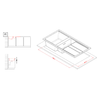 Elleci-Lavello-da-incasso-Best-475-Granitek-Grigio-Aluminium-LMB47579