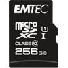 Adattatore-EMTEC-MicroSDXC-da-256-GB-CL10-EliteGold-UHS-I-85-MB-s-Blister