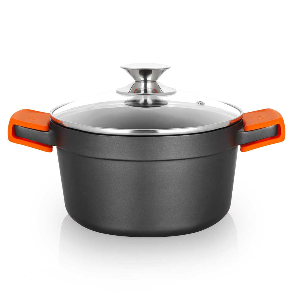 Orbegozo CDH 3020 - Casseruola in Resistente Alluminio Pressofuso - Versatilità e Sicurezza in Cucina