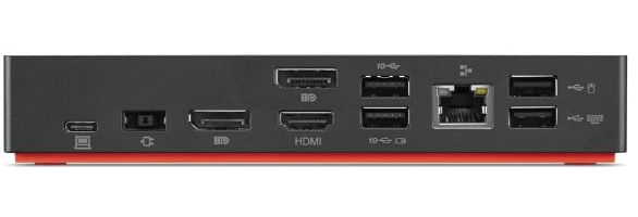 Lenovo-40AS0090EU-replicatore-di-porte-e-docking-station-per-notebook-Cablato-USB-3.2-Gen-1--3.1-Gen-1--Type-C-Nero