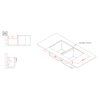 Elleci-Lavello-Incasso-2-vasche-76x435-Quadra-350-Sottotop-Keratek-Nero-Black-Assoluto-LKQ35086BSO