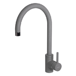 Elleci-Rubinetto-Miscelatore-Cucina-Cloud-Granitek-Grigio-Titanium-MMKCLO73