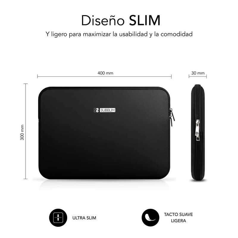 Subblim-Funda-Skin-Neoprene-para-Ordenador-Portatil---Medidas-Exteriores-290x410x20Mm---Compatible-con-Macbook-Pro-16-Pu