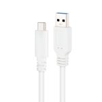 Nanocable-Cable-USB-3.1-Gen2-10Gbps-3A-USB-C-M-A-M---0.5m---Color-Blanco