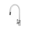 Elleci-Rain-Plus-MKKRAP96-Miscelatore-monocomando-con-canna-girevole-e-doccetta-estraibile-Keratek-Bianco-