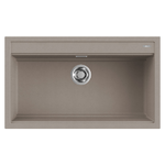 Elleci-Lavello-Incasso-1-vasca-86x51-Best-360-Granitek-Grigio-Tortora-LGB36043