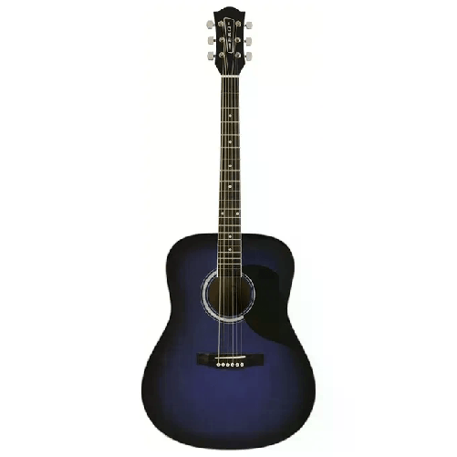 Eko-Ranger-6-EQ-B-Chitarra-Acustica-Tiglio-Palissandro-Plastica-Blu-Sunburst