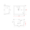Elleci-Lavello-Incasso-1-vasca-556x456-Zen-105-Keratek-Bianco-White-Assoluto-LKZ10596