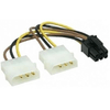 CableXpert-Molex--4-pin----PCI-E--6-pin----Maschio-Femmina-CC-PSU-6