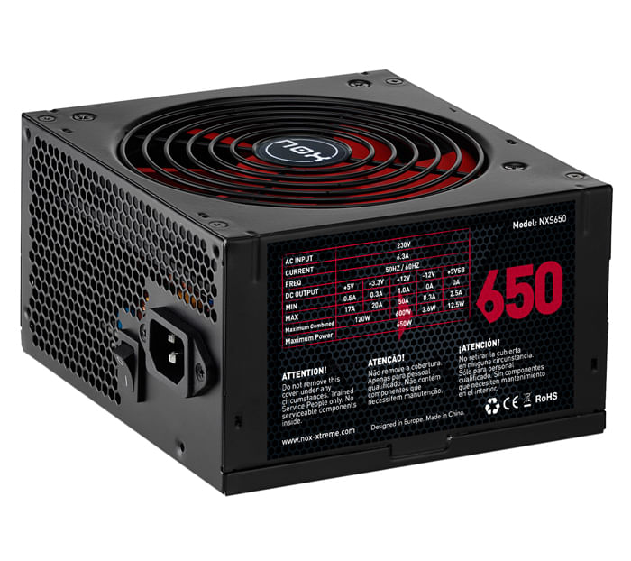 NOX-NX-650W-Fonte-alimentare-650W-ATX-12V---PFC-attivo---ventola-di-ultrasilen-140mm