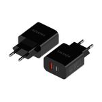 Aisens-Cargador-20W---1xUSB-C-PD3.0---1xUSB-A-QC3.0---Color-Negro