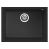 Elleci-Lavello-Incasso-1-vasca-58x44-Quadra-110-Sottotop-Keratek-Nero-Black-Assoluto-LKQ11086BSO