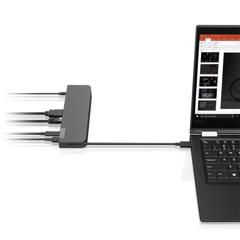 Lenovo-USB-C-Mini-Dock-Cablato-USB-3.2-Gen-1--3.1-Gen-1--Type-C-Grigio--USB-C-Mini-Dock-EU------New-Retail-----Warranty-