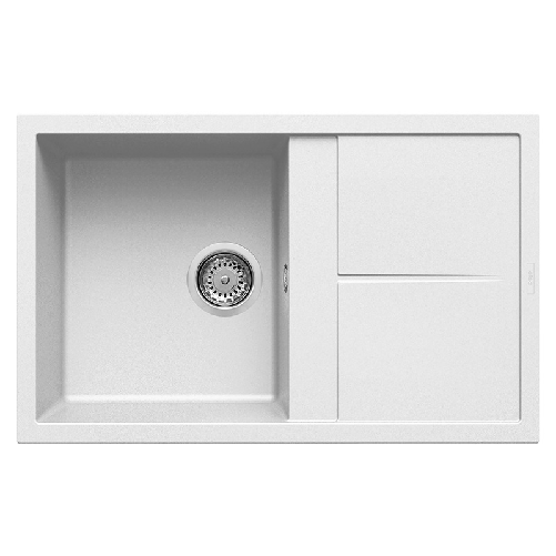 Elleci-Lavello-Incasso-1-vasca-79x50-Unico-300-Keratek-Bianco-White-Assoluto-LKU30096