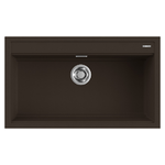 Elleci-Lavello-Incasso-1-vasca-86x51-Best-360-Granitek-Espresso-Marrone-LGB36078