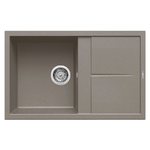 Elleci-Lavello-Incasso-1-vasca-79x50-Unico-300-Keratek-Grigio-Dove-Grey-LKU30093