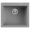 Elleci-Lavello-Incasso-1-vasca-57x50-Quadra-105-Granitek-Grigio-Cemento-LGQ10548