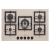 Elleci-Piani-cottura-da-incasso-Plano-75-5-fuochi-Granitek-51-Avena-PGSP75151CS