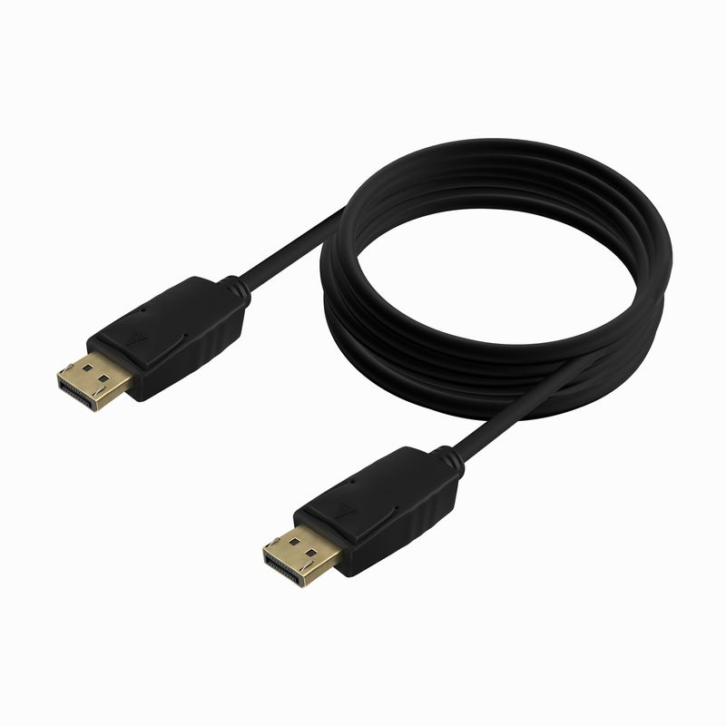 Cavo-Displayport-Aisens-V1.2-CCS-4K-60Hz---DP-M-DP-M---30-m---Nero