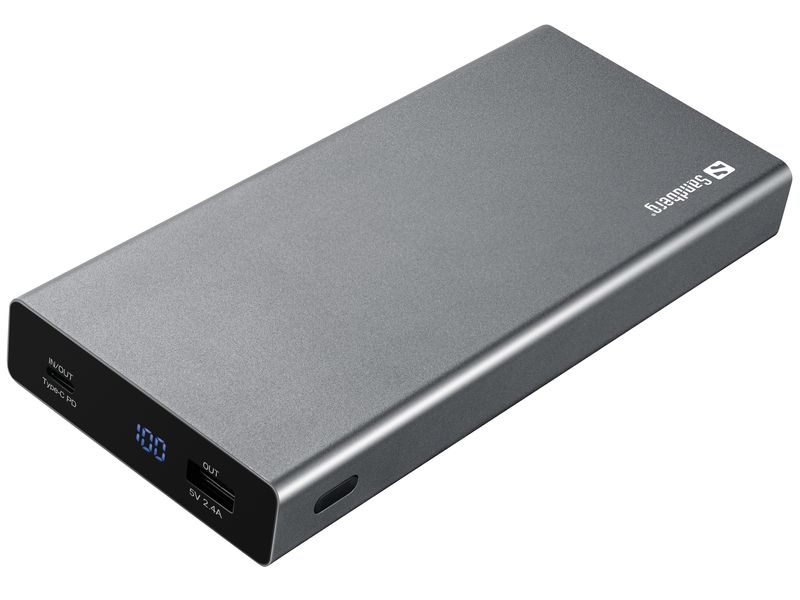 Sandberg-Powerbank-USB-C-PD-100W-20000