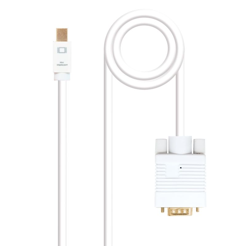 Nanocable-10.15.4103-cavo-e-adattatore-video-3-m-Mini-DisplayPort-VGA--D-Sub--Bianco