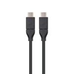 Nanocable-USB-3.1-1m-cavo-USB-USB-3.2-Gen-2--3.1-Gen-2--USB-C-Nero