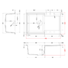 Elleci-Lavello-Incasso-1-vasca-79x50-Easy-300-Granitek-Bianco-Antico-LGY30062
