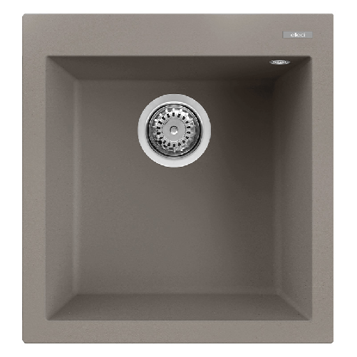 Elleci-Lavello-Incasso-1-vasca-47x50-Quadra-102-Keratek-Grigio-Dove-Grey-LKQ10293