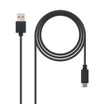 Nanocable-USB-2.0-1m-cavo-USB-USB-C-USB-A-Nero