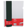 Appli-Black-Banders-in-nero-10-x-297-mm-con-custodia-trasparente---slittamento-slot-slot---capacita-di-100-fogli---5-pac