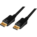 LogiLink CV0113 cavo DisplayPort 15 m Nero