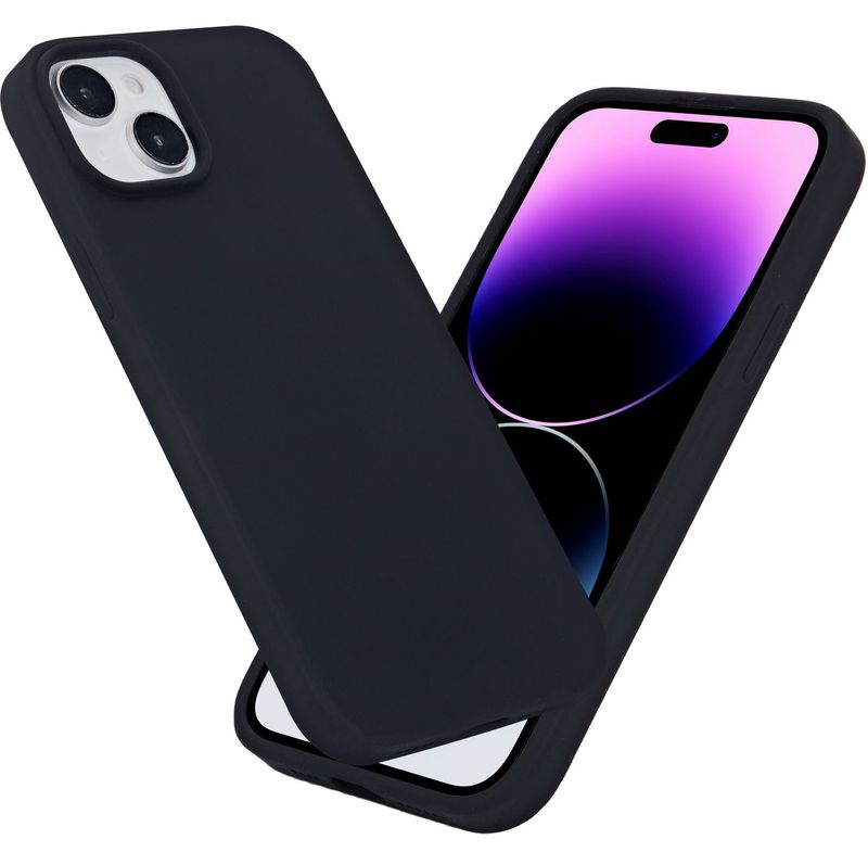 eSTUFF-ES67150026-custodia-per-cellulare-17-cm--6.7--Cover-Nero--Cover-for-INFINITE-ROME-iPhone-15-Plus---Black-Magnetic