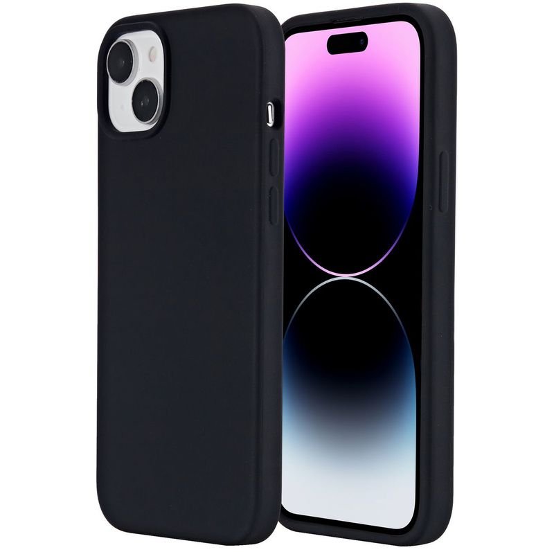 eSTUFF-ES67150026-custodia-per-cellulare-17-cm--6.7--Cover-Nero--Cover-for-INFINITE-ROME-iPhone-15-Plus---Black-Magnetic