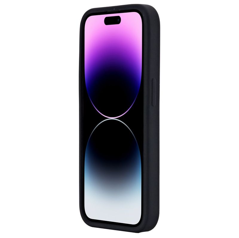 eSTUFF-ES67150027-custodia-per-cellulare-155-cm--6.1--Cover-Nero--Cover-for-INFINITE-ROME-iPhone-15-Pro---Black-Magneti