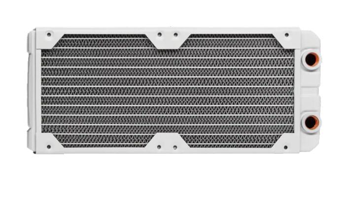 Corsair-CX-9030007-Radiatore--Corsair-Hydro-X-Series-XR5-240mm-Dual-Fan-Water-Cooling-Radiator---White--CX-903-