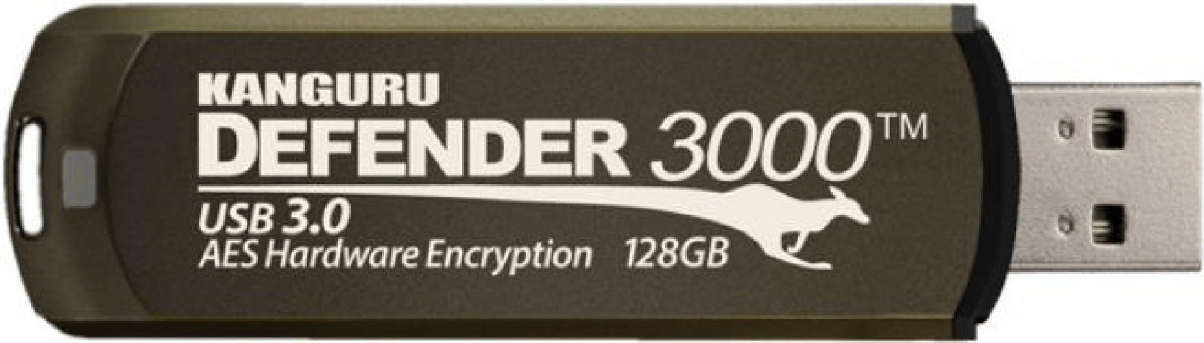 Kanguru Soluzioni Defender 3000, 16 GB, USB tipo A, 3.2 Gen 1 3.1 Gen 1 , cappuccio, 38 g, marrone