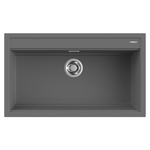 Elleci-Lavello-Incasso-1-vasca-86x51-Grigio-Best-360-Keratek-Grigio-Dark-Grey-LKB36099