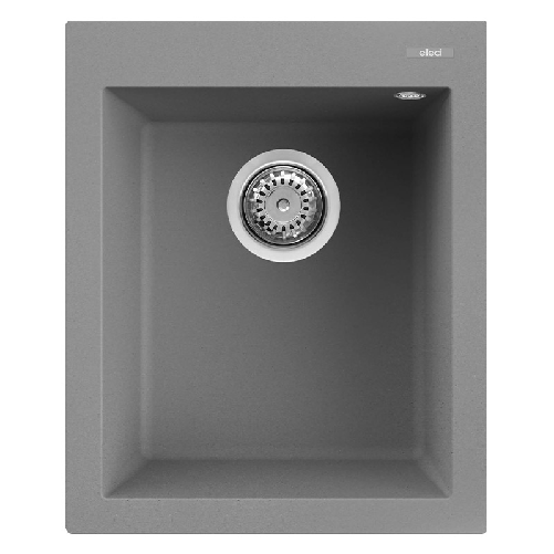 Elleci-Lavello-Incasso-1-vasca-41x50-Quadra-100-Granitek-Grigio-Titanium-LMQ10073