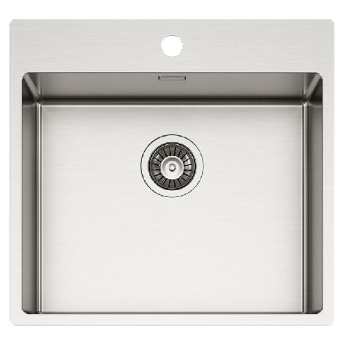 Elleci-Lavello-Incasso-1-vasca-54x51-Compass-500-Satinata-Inox-LIM500SAC