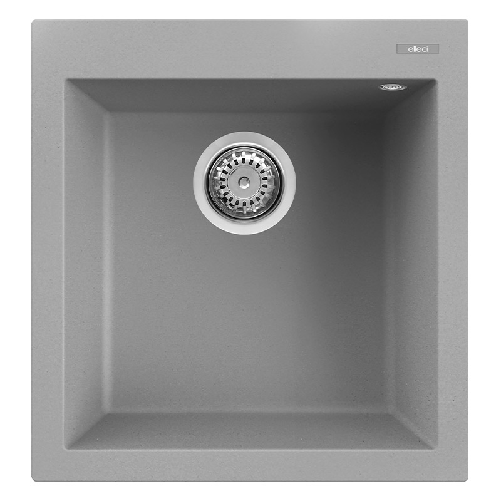 Elleci-Lavello-Incasso-1-vasca-47x50-Quadra-102-Keratek-Grigio-Light-Grey-LKQ10297